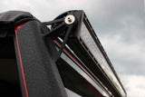 Kentrol/Fishbone Offroad 1997-2006 Tj Light Bar Bracket Accepts 52In Led Light Bar Black Powder Coated Steel
