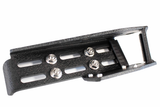 Kentrol/Fishbone Offroad 2007+ Jeep Wrangler Foot Peg Set Black Powder