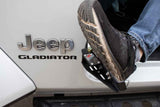 Kentrol/Fishbone Offroad 2007+ Jeep Wrangler Foot Peg Set Black Powder