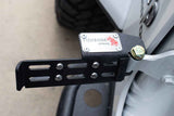 Kentrol/Fishbone Offroad 2007+ Jeep Wrangler Foot Peg Set Black Powder