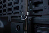 Kentrol/Fishbone Offroad Universal Truck Bed Rail Flag Mount For 1 In Diameter Poles Black Powder Coated