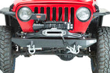 Kentrol/Fishbone Offroad 1997-2006 Wrangler Piranha Front Bumper With Drings Black Textured Twostage Powder Coat
