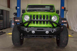 Kentrol/Fishbone Offroad 2018+ Wrangler/2020+ Gladiator Midwidth Front Winch Bumper Black Textured Powder Coat Steel