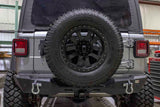 Kentrol/Fishbone Offroad 2018+ Wrangler Mako Rear Bumper Black Textured Powder Coat Steel