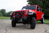 Kentrol/Fishbone Offroad 2018+ Wrangler/2020+ Gladiator Mako Front Bumper Black Textured Powder Coat Steel