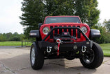 Kentrol/Fishbone Offroad 2018+ Wrangler/2020+ Gladiator Mako Front Bumper Black Textured Powder Coat Steel