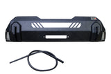 Kentrol/Fishbone Offroad 2012-2015 Tacoma Front Bumper Textured Black Powder Coat Steel