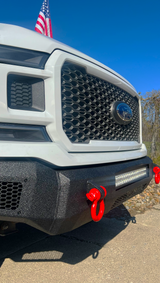 Kentrol/Fishbone Offroad 2018-2020 F150 (Excl.Ecoboost) Pelican Front Bumper 2Stage Black Textured Powder Coat 1/8In Steel