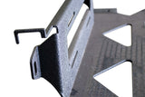 Kentrol/Fishbone Offroad 2021+ F150 Winch Plate For Pelican Front Bumper Black Textured 2Stage Powder Coat 3/16In Steel