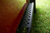 Kentrol/Fishbone Offroad 1997-2006 Wrangler Rock Slider With Tube Step Black Textured Powder Coat 3/16In Steel