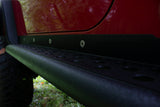 Kentrol/Fishbone Offroad 2004-2006 Wrangler Unlimited Rock Slider With Built In Tube Step Black Textured Powder Coat 3/16In Steel