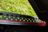 Kentrol/Fishbone Offroad 2004-2006 Wrangler Unlimited Rock Slider With Built In Tube Step Black Textured Powder Coat 3/16In Steel