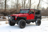 Kentrol/Fishbone Offroad 1997-2006 Wrangler Rear Tube Fenders Black Textured Powder Coat Steel
