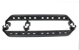 Kentrol/Fishbone Offroad 2007-2018 Wrangler Unlimited Step Slider 2Stage Black Textured Powder Coat