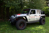 Kentrol/Fishbone Offroad 201819 Wrangler Jl Step Slider (4 Door) Black Powder Coat
