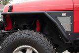 Kentrol/Fishbone Offroad 1997-2006 Wrangler Front Steel Tube Fenders Black Textured Powder Coat