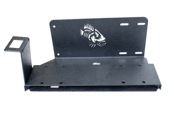 Kentrol/Fishbone Offroad 2020+ Gladiator Underseat Compressor Mount (Fits Arb/Viair 4Xxc Series Compressors) Black