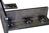 Kentrol/Fishbone Offroad 1984-2001 Jeep Cherokee Rear Bumper Braces Raw Steel