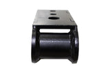 Kentrol/Fishbone Offroad 1976-1983 Wrangler/1976-1986 Wrangler Front Spring Shackle Hanger Black Powder Coat Steel