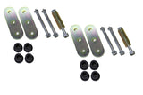 Kentrol/Fishbone Offroad 1976-1983 Wrangler/1976-1986 Wrangler/1981-1986 Scrambler Rear Greasable Shackles Zinc Plated 3/8In Steel