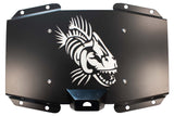 Kentrol/Fishbone Offroad 2018+ Wrangler Backside Plate With Stainless Steel Hardware