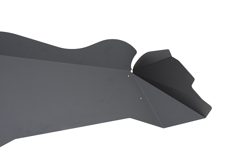 Kentrol/Fishbone Offroad 2007-2018 Wrangler Unlimited Aluminum Inner Rear Fenders Black Powder Coat Aluminum