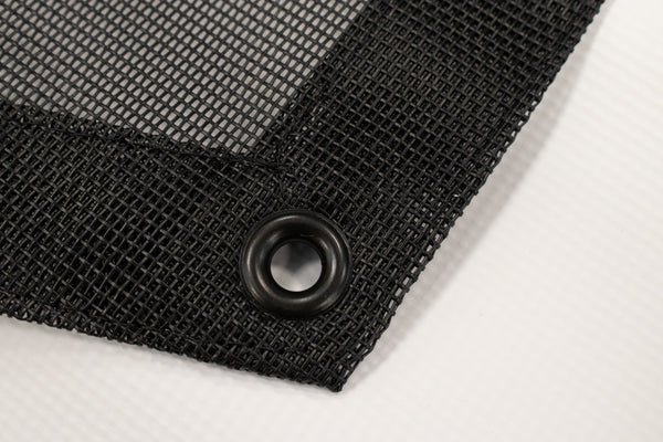 Kentrol/Fishbone Offroad 2018+ Wrangler Unlimited Rear Sun Shade In Nylon Mesh