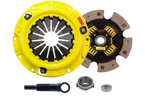 Advanced Clutch Ensemble d'embrayage ACT Heavy Duty, disque de course à moyeu amorti 6 patins (FC2-HDG6)