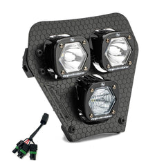 Baja Designs KTM Triple S1 "Hydra" (D/C) LED Headlight Kit w/ Hi-Low Harness - 2024-2026 KTM EXC-F