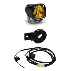 Moto Electric Start Pit Bike S1 Auxiliary Light Kit (Wide Cornering - Baja Amber)