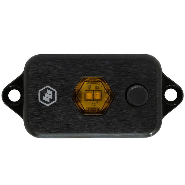 LED Dome Light with Switch (Baja Amber)