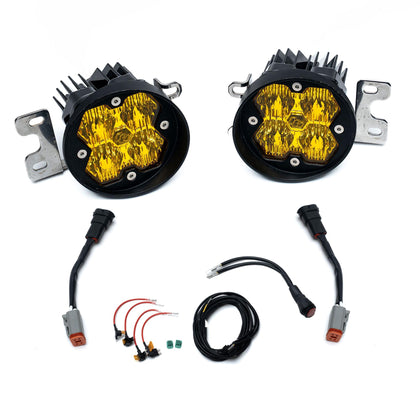 Toyota Rav4 (16-21), Highlander (14-19), Fog Pocket Kit, Squadron Sport 2.0, Baja Amber, WC