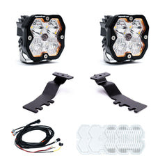 Baja Designs 2024-26 Toyota Tacoma, A-Pillar Kit, Squadron Sport 2.0, Clear, DC