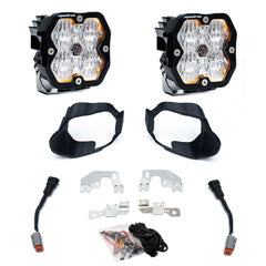 Baja Designs 19-24 1500 Mercedes Sprinter Van, 19-26 3500, 19-26 2500, 19-24 3500XD, Fog Pocket Kit, Squadron Sport 2.0, Cl