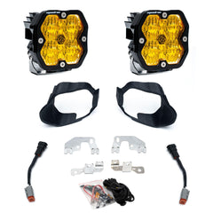 Baja Designs 19-24 1500 Mercedes Sprinter Van, 19-26 3500, 19-26 2500, 19-24 3500XD, Fog Pocket Kit, Squadron Sport 2.0, Ba