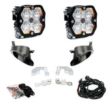 14-18 2500 Mercedes Sprinter Van, 14-18 3500, Fog Pocket Kit, Squadron Sport 2.0, Clear, WC