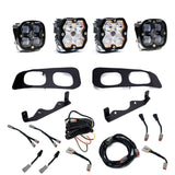 Ford Super Duty (23-26), Dual Fog Pocket Kit, Squadron Sport/SAE 2.0, Clear SAE/Sport, DC