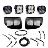 2020-2022 Ford Super Duty, Dual Fog Pocket Kit Upfitter, Squadron Pro/SAE 2.0, Clear, SAE Fog