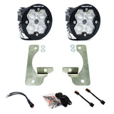 2018-2026 Jeep JL/JT, 20-26 Gladiator, Fog Pocket Kit, OE Rubicon Bumper,Squadron-R Sport 2.0, Clear, WC