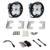 2018-2026 Jeep JL/JT, 20-26 Gladiator, Fog Pocket Kit, OE Sahara Bumper, Squadron-R Sport 2.0, Clear, WC