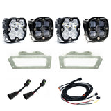 2010-2018 Dodge Ram 2500/3500, 09-12 1500, Fog Pocket Kit, Squadron SAE 2.0, Clear, SAE Fog