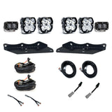 2017-2020 Ford Raptor, Fog Pocket Kit Sportsman, Squadron SAE 2.0/S2, Clear, SAE Fog