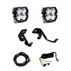 Baja Designs 2015-2020 Ford F-150, 17-20 Raptor, A-Pillar Kit, Squadron Pro 2.0, Clear, Spot