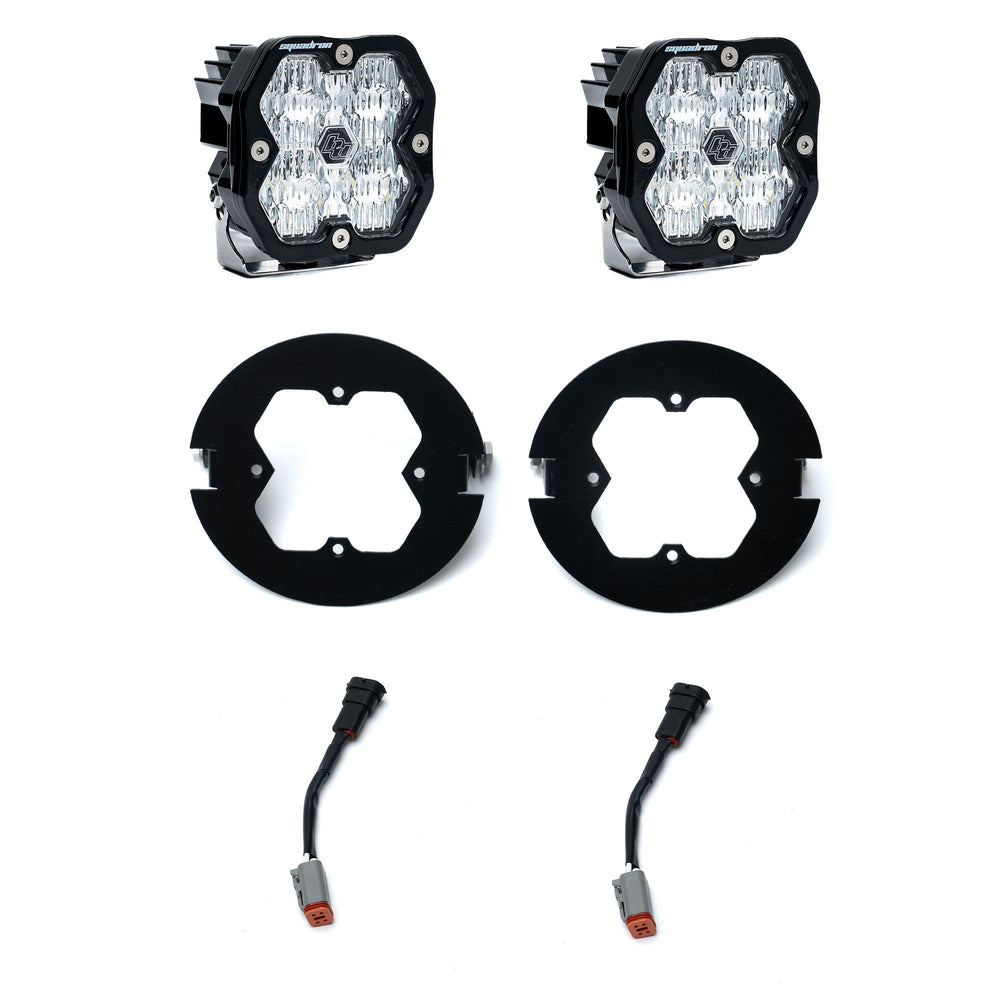 Baja Designs Ford/Toyota, F-150 (06-14), Tundra (07-13), Tacoma (05-11) Squadron 2.0 Sport Clear FPK