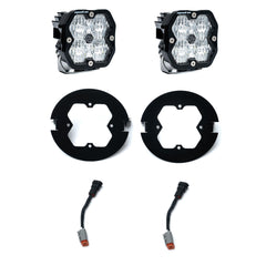 Baja Designs Ford/Toyota, F-150 (06-14), Tundra (07-13), Tacoma (05-11) Squadron 2.0 Sport Clear FPK