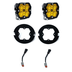 Baja Designs Ford/Toyota, F-150 (06-14), Tundra (07-13), Tacoma (05-11) Squadron 2.0 Amber FPK