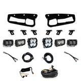 Ford, Bronco (21-26) S2 SAE Clear, S2 Pro D/C Clear, Squadron 2.0 Pro Spot Clear, FPK Steel Bumper w/ upfitter