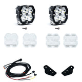 Ford Bronco (21-26), Bronco Raptor (22-26), A-Pillar Kit Toggle, Squadron Sport 2.0, Clear, Spot