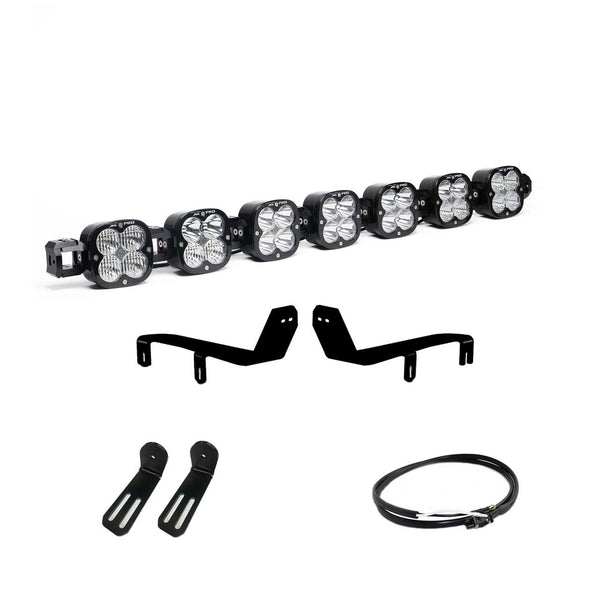 Baja Designs XL Pro Linkable Sport Bumper Light Kit - 2017-2019 F-250/350 Super Duty (Multi-Pattern, Clear, Upfitter Wiring)