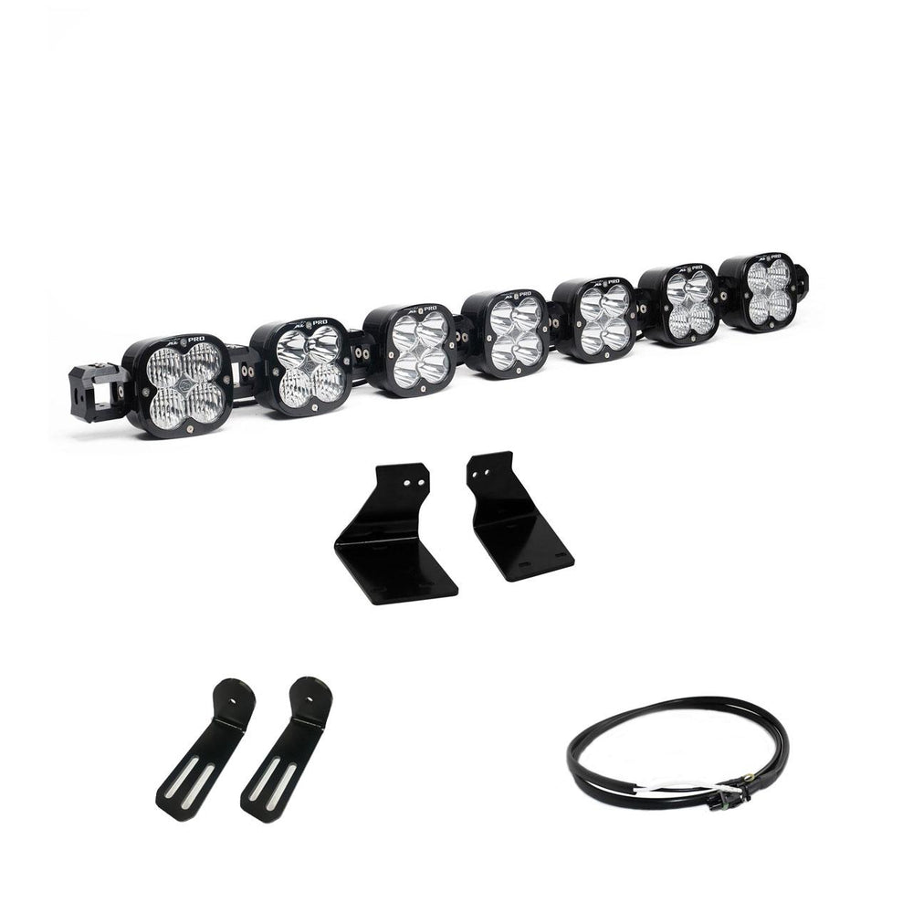 Baja Designs XL Pro Linkable Bumper Light Kit - '20-22 F-250 Super Duty - '20-22 F-350 Super Duty (Light Pattern: Multi-Pattern - Color: Clear - Wiring Type: Upfitter) (447793UP)